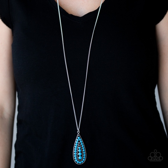 paparazzi | Jewelry | Tiki Tease Blue 